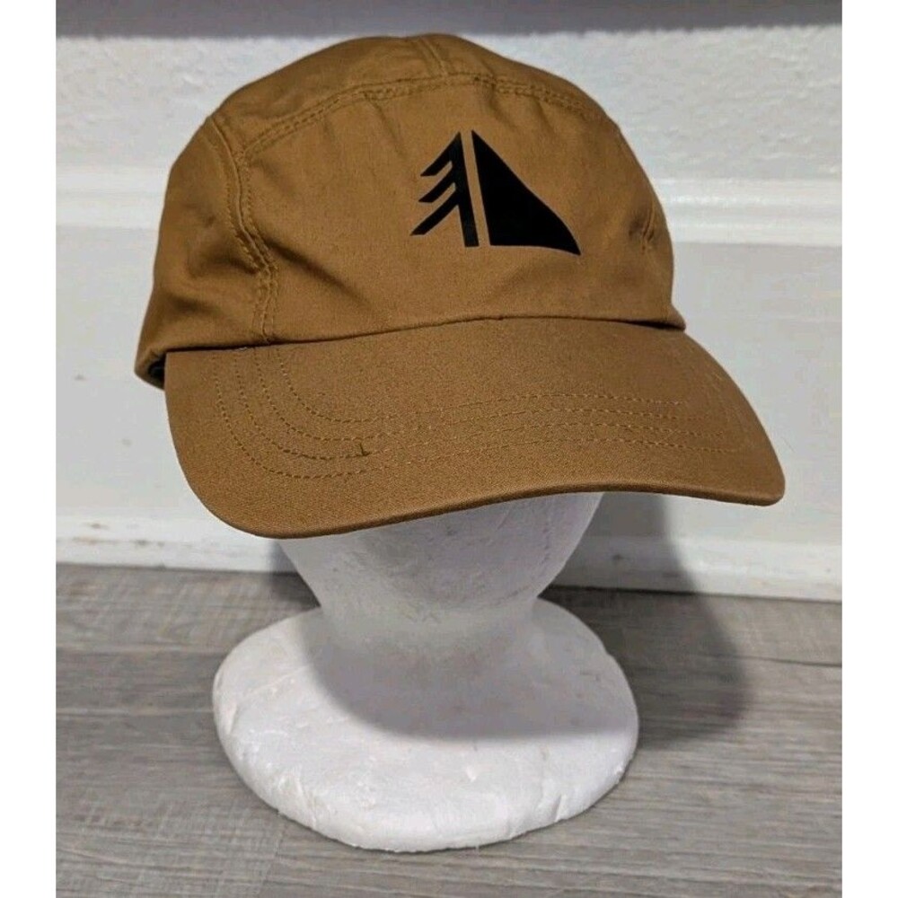 LL Bean Outdoor Hiking Fishing Hat Tan Adjustable Strapback OSFA